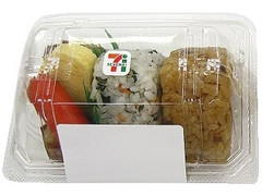 セブン-イレブン おむすび＆おかずセット 鮭わかめ・鶏五目 商品写真