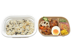 セブン-イレブン もち麦ひじきご飯と豆腐ハンバーグのお弁当 商品写真