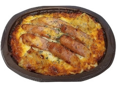 マッシュポテトとソーセージのチーズ焼き