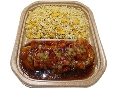 鉄鍋炒めチャーハン 油淋鶏