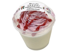 セブン-イレブン 苺ホイップのミルクプリン 商品写真