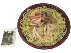 きのことベーコンの和風パスタ