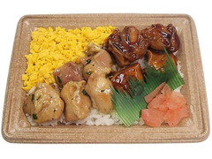 セブン-イレブン ねぎ塩＆照焼きチキン弁当 商品写真