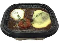 セブン-イレブン とろけるチーズソースのロコモコ丼 商品写真