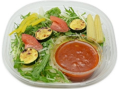 6品目野菜とトマトソースの冷製パスタ