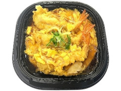 お出汁がしみ込む海老天とじ丼