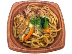 五目具材の焼うどん 醤油味