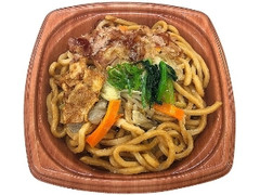 五目具材の焼うどん 醤油味