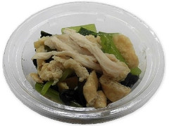 広島県産小松菜のおひたし 蒸し鶏入り