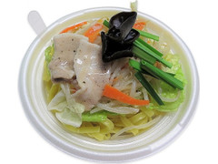 セブン-イレブン 至福の旨塩 野菜盛りタンメン 平打ち麺