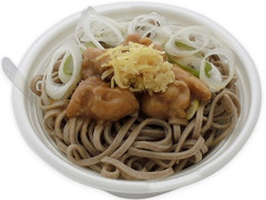 セブン-イレブン 北海道産蕎麦粉使用 鶏しょうが蕎麦 太切 商品写真