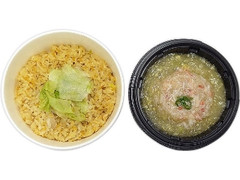 蟹あんかけレタスチャーハン