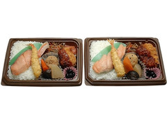 セブン-イレブン 期間限定！秋鮭とチキンカツの七菜幕の内 商品写真