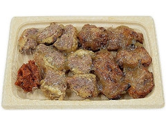 辛味噌で食べる炭火焼豚カシラ＆ハラミ