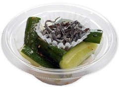 道産かぶ使用 塩昆布で食べるおつまみかぶ胡瓜
