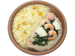 海鮮あんかけチャーハン 浜松産小松菜使用