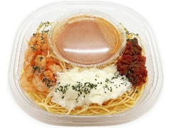 冷製パスタ 海老のトマトクリーム