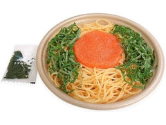 かねふく明太子と大葉の和風パスタ