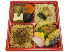 セブン-イレブン 帆立と牛ごぼう炊き込み御飯のお弁当 商品写真