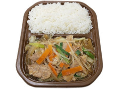 セブン-イレブン 鉄鍋炒めの香ばし野菜 肉野菜炒め弁当 商品写真