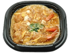 お出汁が香る 海老玉丼