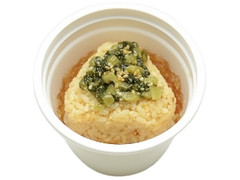 野沢菜わさびだし飯茶漬け