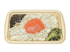 しらすと明太子のご飯