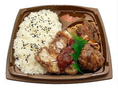 セブン-イレブン 旨辛チキンカツ＆黒胡椒唐揚げ弁当 商品写真