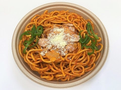 炒めスパゲティのナポリタン