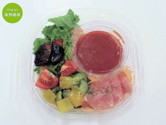 セブン-イレブン 夏野菜と生ハムの冷製トマトパスタ 商品写真