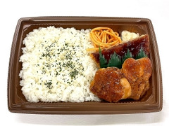 ガーリックチキン＆メンチカツ弁当