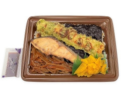 秋鮭の海苔弁当