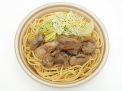 骨付鶏風味！チキンのオイルパスタ