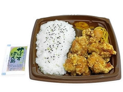 大盛りごはんかぼすポン酢で食べる唐揚げ弁当