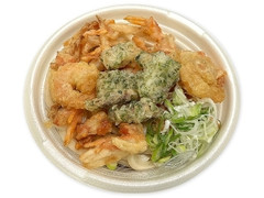 海老とイカの海鮮天ぷら小盛うどん