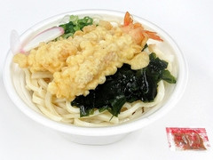 海老天わかめうどん