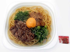 牛肉と九条ねぎの和風パスタ