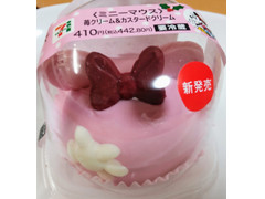 セブン-イレブン ミニーマウス 苺クリーム＆カスタードクリーム 商品写真