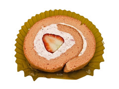セブン-イレブン 静岡県産紅ほっぺ苺のロールケーキ 商品写真