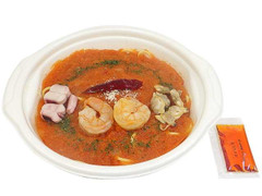セブン-イレブン 魚介の辛口トマトスープパスタ ベスビオ 商品写真