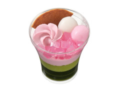 セブン-イレブン 桜と宇治抹茶のパフェ 商品写真
