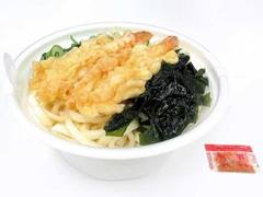 海老天わかめうどん