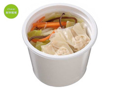 セブン-イレブン 胡麻油香る 野菜と食べるワンタンスープ 商品写真