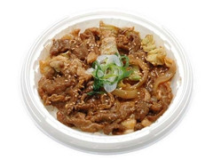 バター醤油の豚焼肉丼 道産ポーク使用