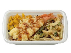 甘辛だれで食べる 海老天とかき揚げご飯