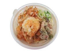 海老とイカの海鮮天ぷら小盛うどん