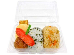 セブン-イレブン おむすび＆おかずセット しそわかめ・かしわ