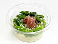 アスパラと生ハムのチーズマッシュポテト