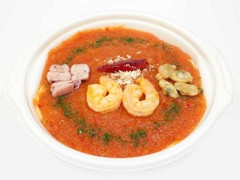 セブン-イレブン 高崎パスタ ベスビオ 魚介の辛口トマトスープパスタ