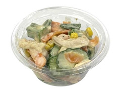 セブン-イレブン 彩り野菜と蒸し鶏の胡麻マヨサラダ